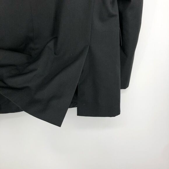 🆕 STAFFORD Travel Suit Jacket Classic Fit Black NWT - Picture 9 of 13
